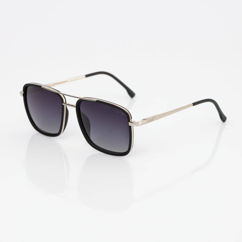 VEGAS Full Rim Square Unisex Grey  Sunglasses V2046 S C3 - Image 1